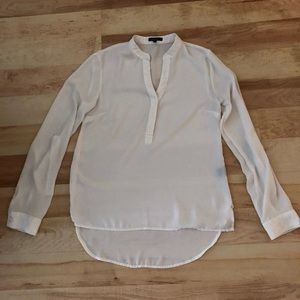 White chiffon blouse